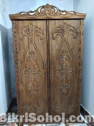 সম্পুর্ন সেগুন কাঠের আলমারি